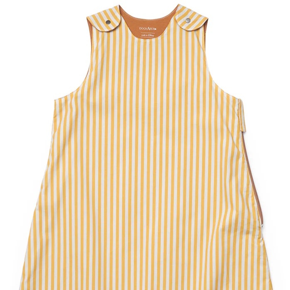 DockATot Sleep Romper, 18-36 months, TOG 1.0 - Golden Stripe/Woodland